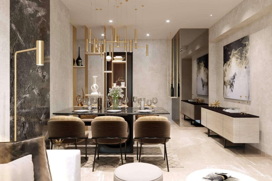 dining table interior home design